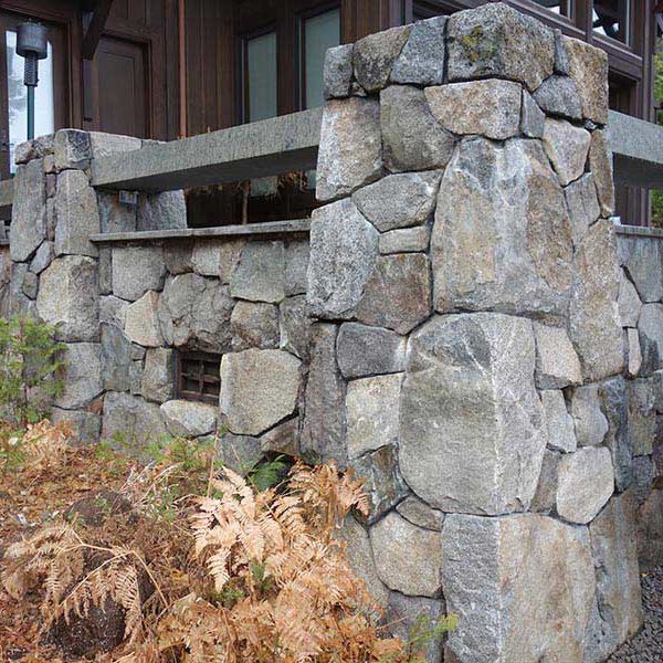 Stone Walls and Granite Benches
